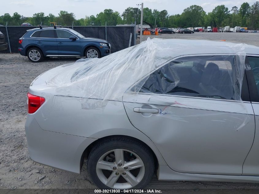 2014 Toyota Camry Se VIN: 4T1BF1FK6EU365672 Lot: 39213930