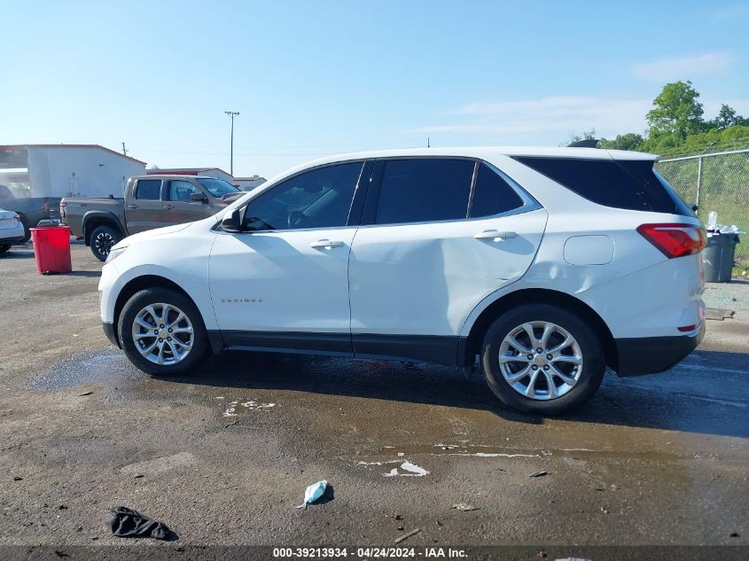 2020 Chevrolet Equinox Fwd Lt 1.5L Turbo VIN: 2GNAXKEV0L6183676 Lot: 39213934