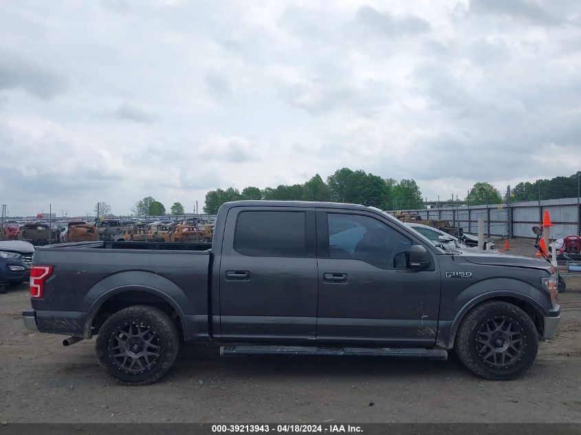 2019 Ford F-150 Lariat VIN: 1FTEW1C5XKKD14845 Lot: 39213943