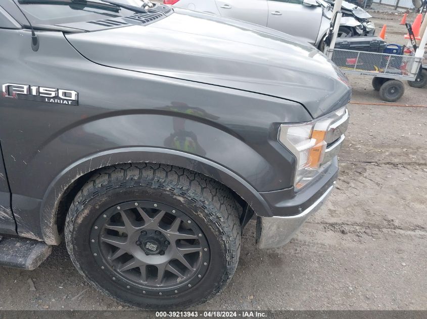 2019 Ford F-150 Lariat VIN: 1FTEW1C5XKKD14845 Lot: 39213943
