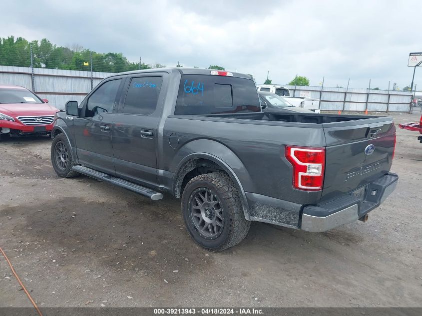 2019 Ford F-150 Lariat VIN: 1FTEW1C5XKKD14845 Lot: 39213943