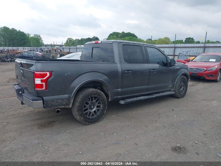 2019 Ford F-150 Lariat VIN: 1FTEW1C5XKKD14845 Lot: 39213943