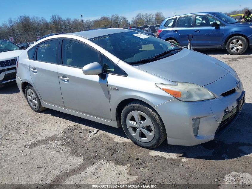 2013 Toyota Prius Two VIN: JTDKN3DU2D0344203 Lot: 39213952