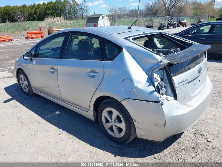 2013 Toyota Prius Two VIN: JTDKN3DU2D0344203 Lot: 39213952