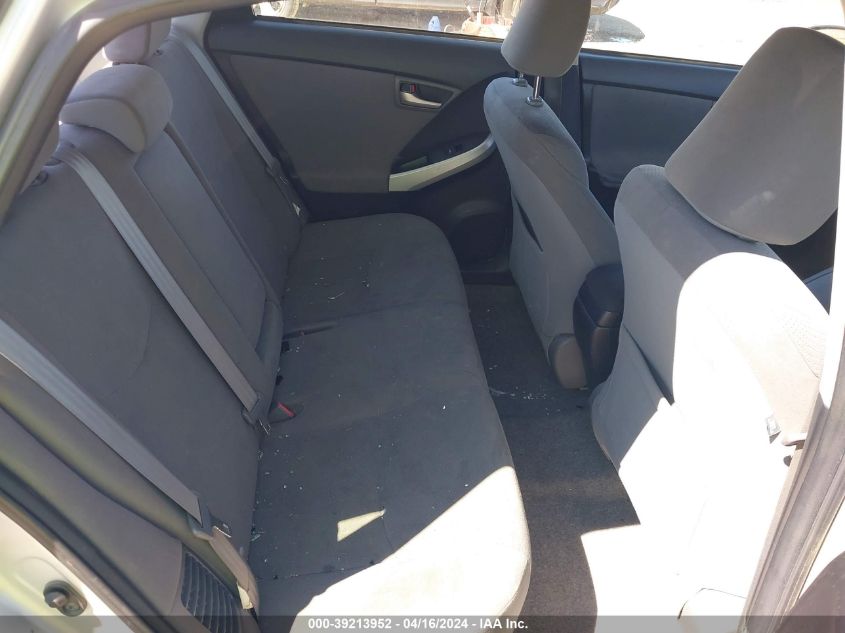 2013 Toyota Prius Two VIN: JTDKN3DU2D0344203 Lot: 39213952