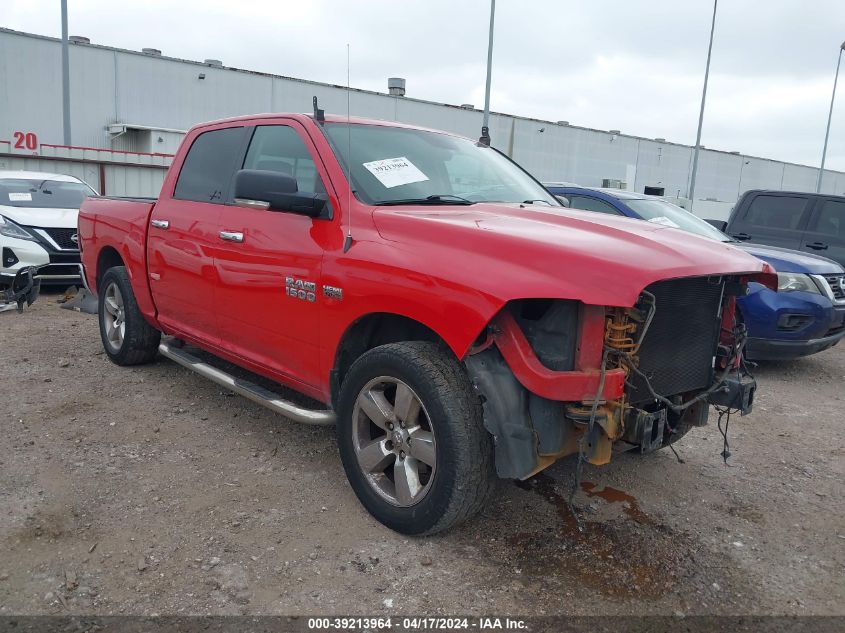 2016 Ram 1500 Lone Star VIN: 1C6RR7LT3GS139153 Lot: 39213964