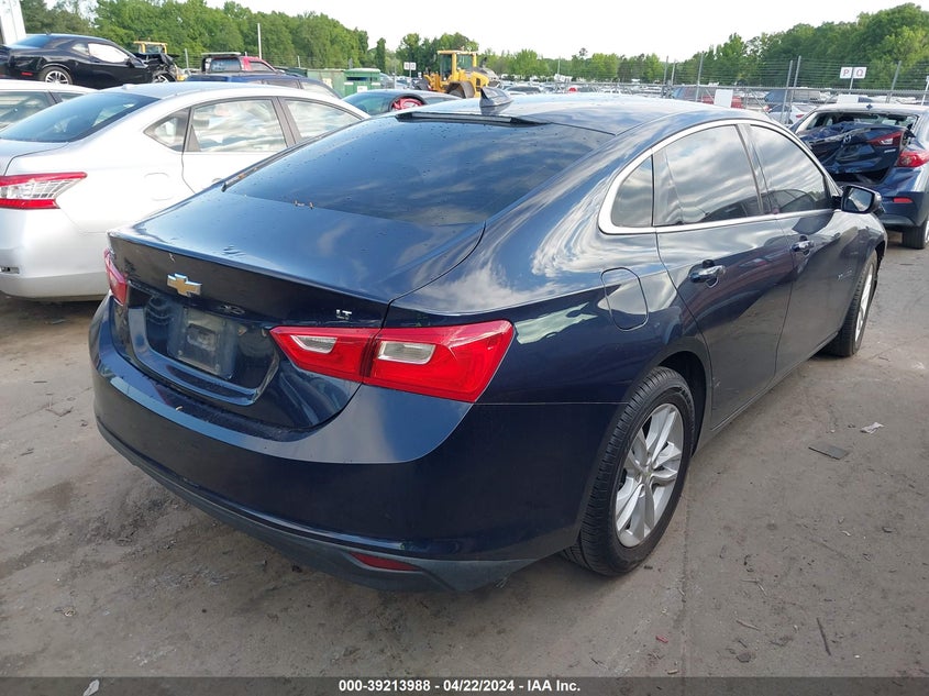 2016 CHEVROLET MALIBU LT - 1G1ZE5STXGF251539
