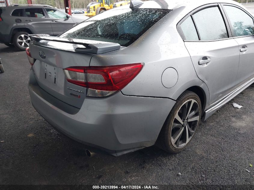 2022 Subaru Impreza Sport VIN: 4S3GKAL64N3604588 Lot: 39213994