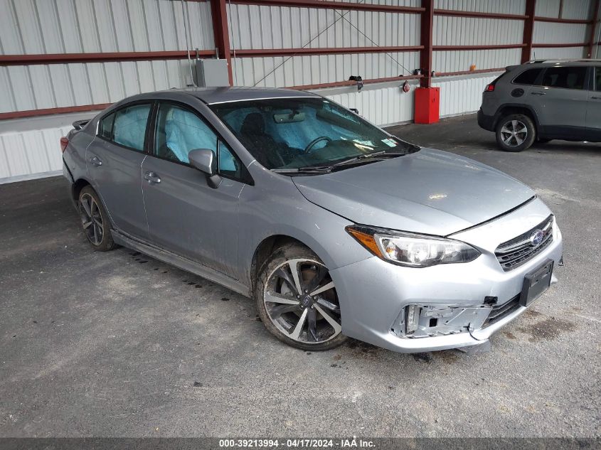 2022 SUBARU IMPREZA SPORT - 4S3GKAL64N3604588