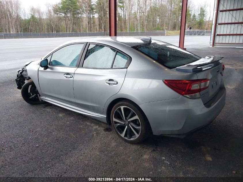 2022 Subaru Impreza Sport VIN: 4S3GKAL64N3604588 Lot: 39213994