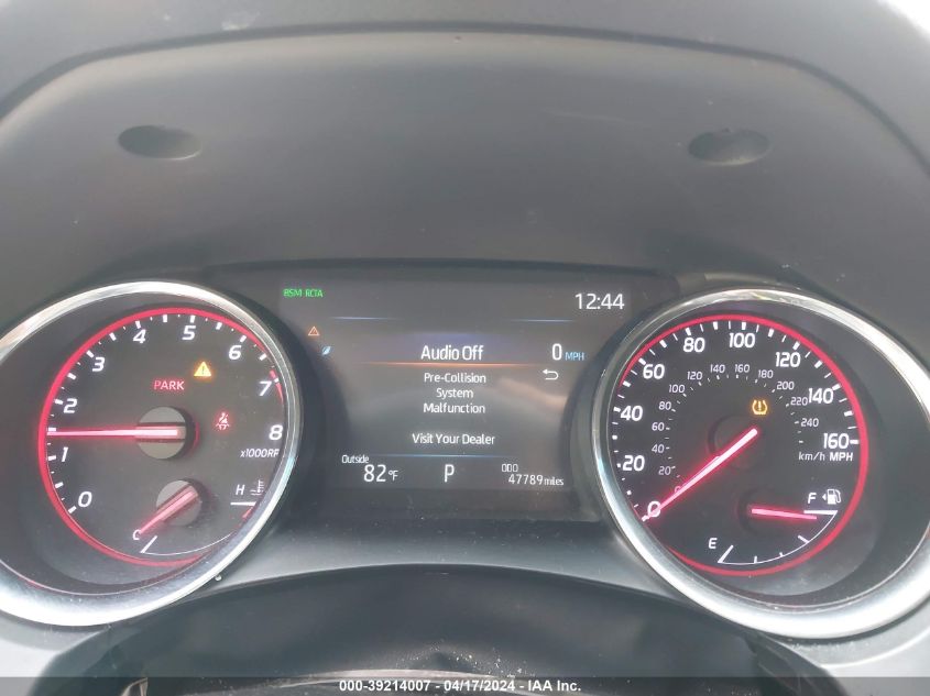 2020 Toyota Camry Xse VIN: 4T1K61AK1LU387406 Lot: 39214007