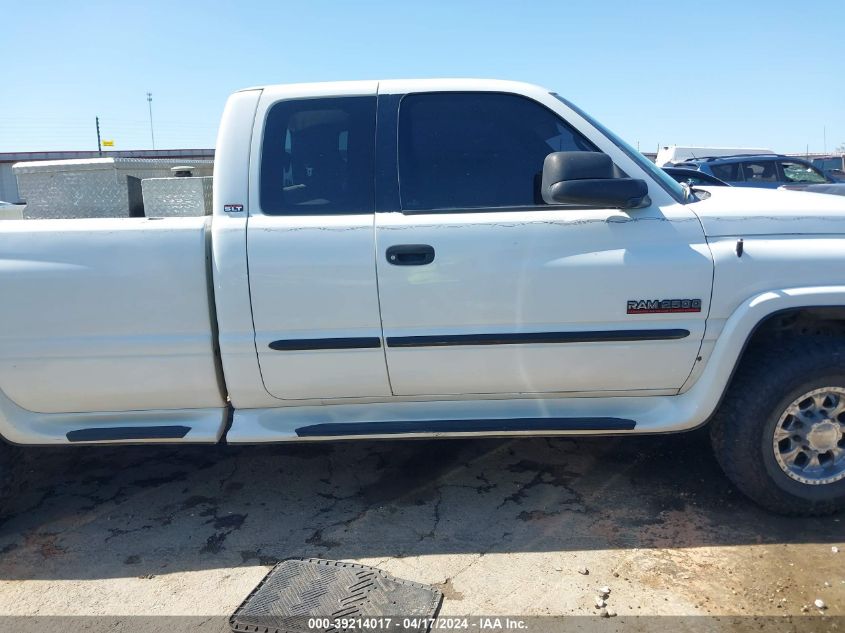 2001 Dodge Ram 2500 St VIN: 3B7KF23781G770195 Lot: 39214017