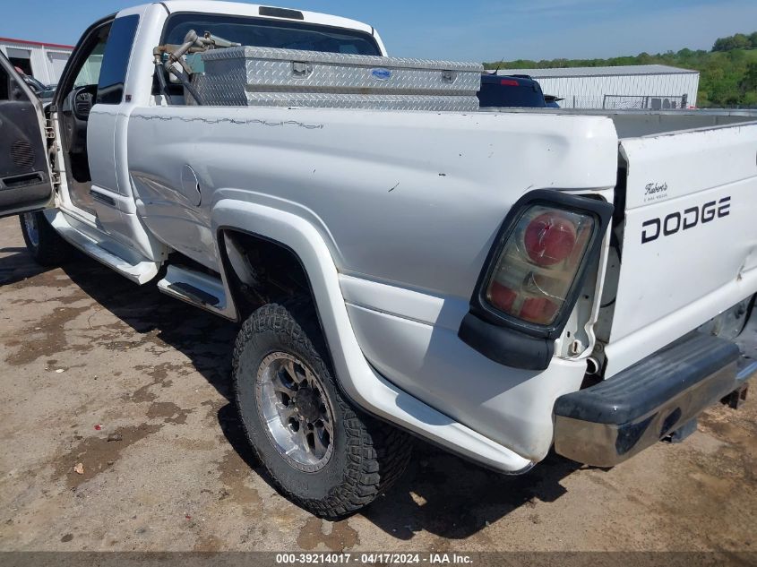 2001 Dodge Ram 2500 St VIN: 3B7KF23781G770195 Lot: 39214017