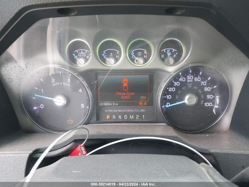 2014 Ford F-250 VIN: 1FT7W2BT4EEB45844 Lot: 39214019