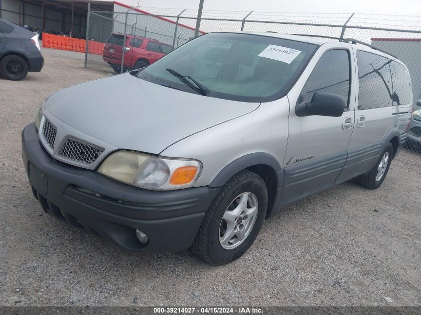 1GMDX03E03D137369 2003 Pontiac Montana M16 W/1Sv Pkg.