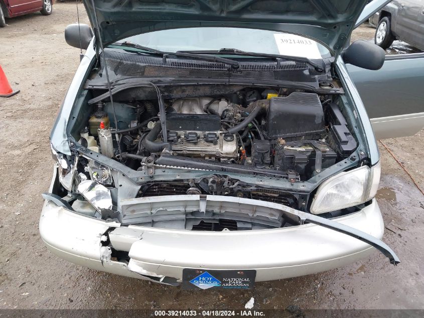 1998 Toyota Sienna Xle VIN: 4T3ZF13C1WU087865 Lot: 49682624