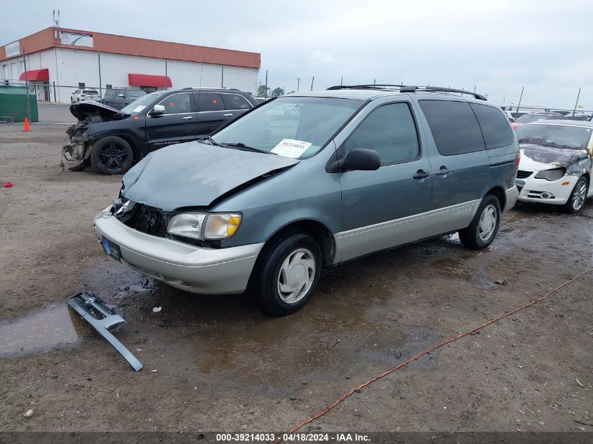 1998 Toyota Sienna Xle VIN: 4T3ZF13C1WU087865 Lot: 39214033