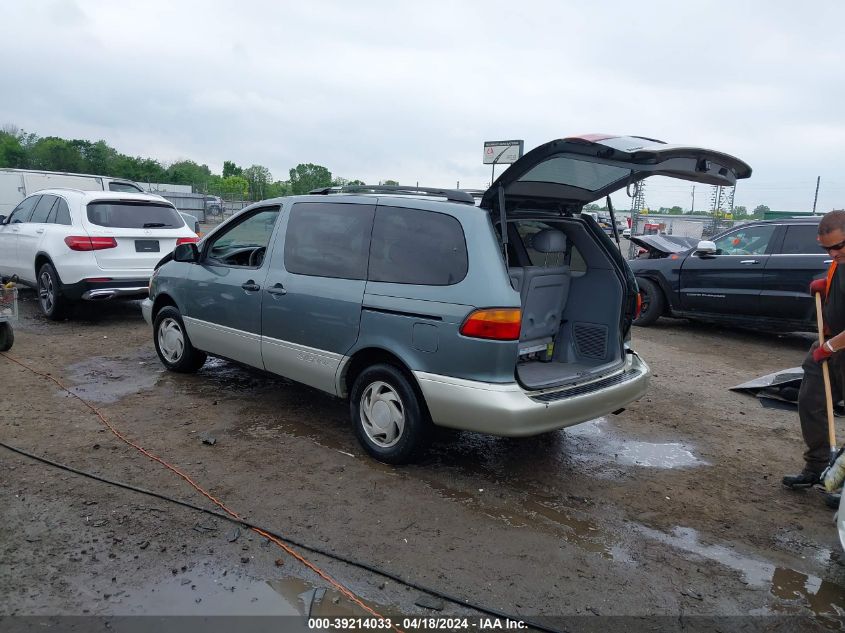 1998 Toyota Sienna Xle VIN: 4T3ZF13C1WU087865 Lot: 49682624