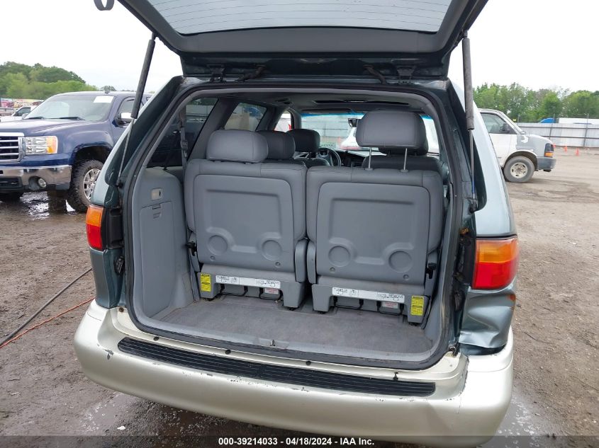 1998 Toyota Sienna Xle VIN: 4T3ZF13C1WU087865 Lot: 49682624