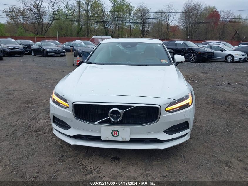 2017 Volvo S90 T6 Momentum VIN: YV1A22MK7H1016332 Lot: 39214039