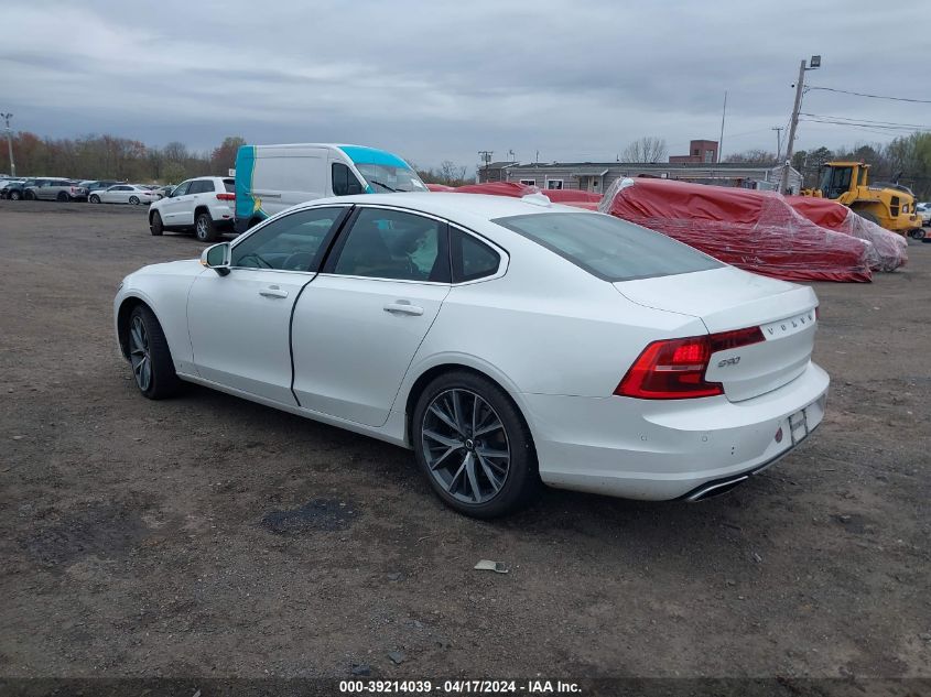 2017 Volvo S90 T6 Momentum VIN: YV1A22MK7H1016332 Lot: 39214039