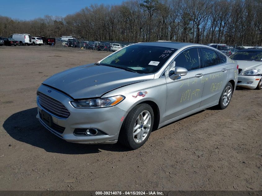 2014 Ford Fusion Se VIN: 3FA6P0HD4ER182702 Lot: 39214075