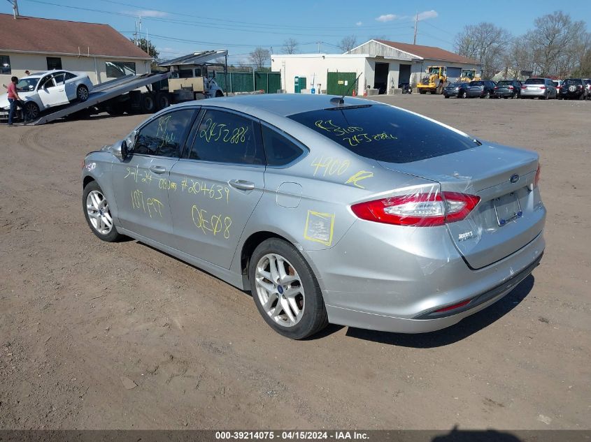 2014 Ford Fusion Se VIN: 3FA6P0HD4ER182702 Lot: 39214075