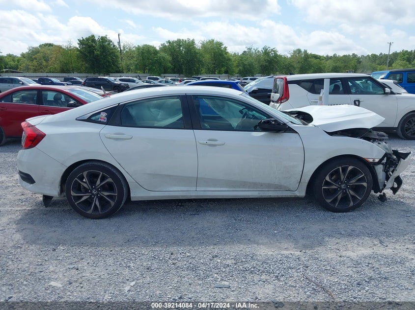 VIN 2HGFC2F8XKH522855 2019 HONDA CIVIC SPORT