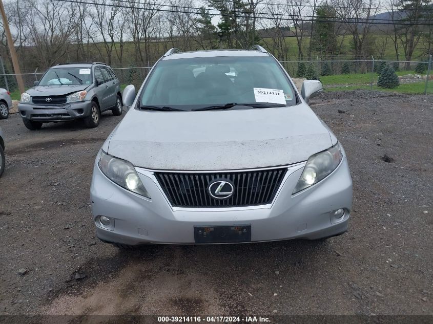 2010 Lexus Rx 350 VIN: 2T2BK1BA4AC069937 Lot: 39214116