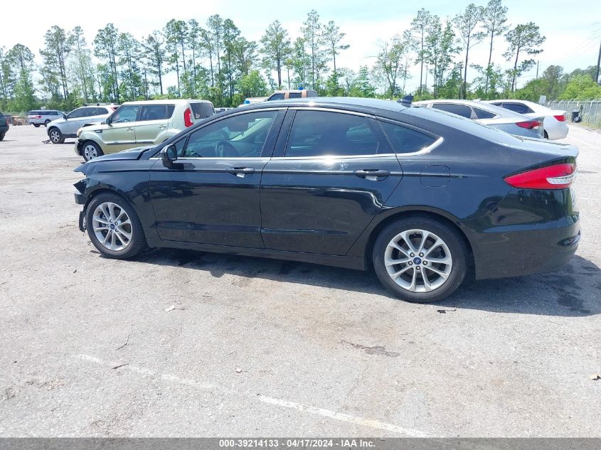 2019 Ford Fusion Se VIN: 3FA6P0HD2KR127788 Lot: 39214133