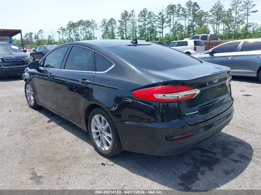 2019 Ford Fusion Se VIN: 3FA6P0HD2KR127788 Lot: 39214133