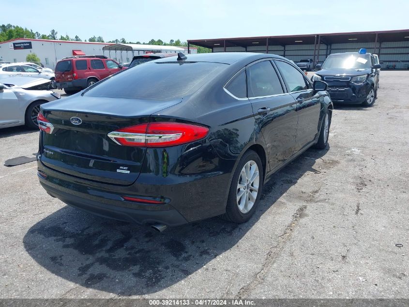 2019 Ford Fusion Se VIN: 3FA6P0HD2KR127788 Lot: 39214133