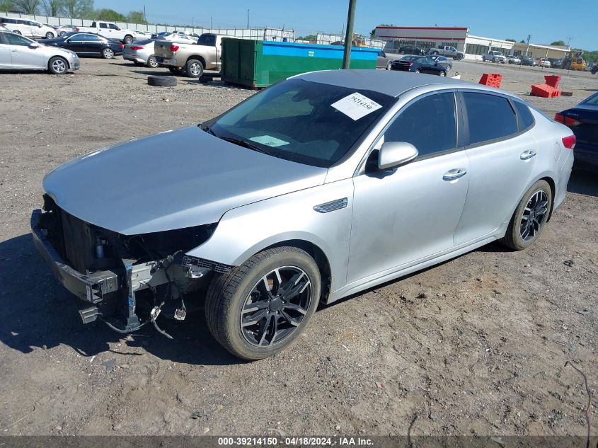 2019 Kia Optima Lx VIN: 5XXGT4L35KG369909 Lot: 39214150