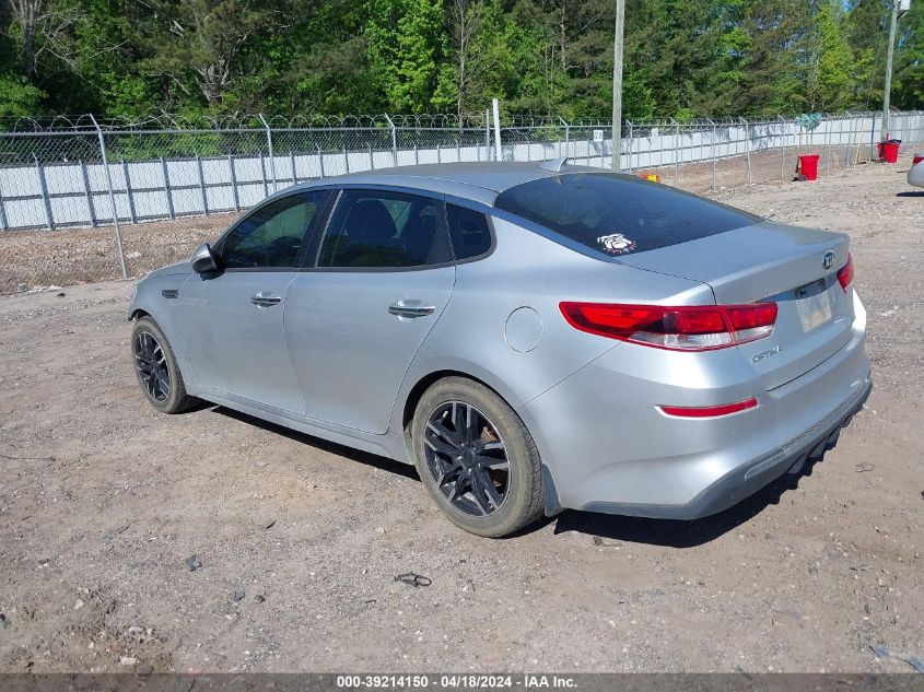 2019 Kia Optima Lx VIN: 5XXGT4L35KG369909 Lot: 39214150