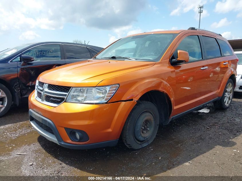 2011 Dodge Journey Crew VIN: 3D4PG3FG1BT534746 Lot: 39214166