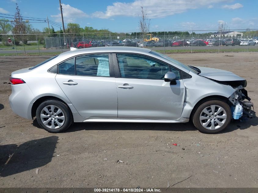 2021 Toyota Corolla Le VIN: 5YFEPMAE1MP216759 Lot: 39214178