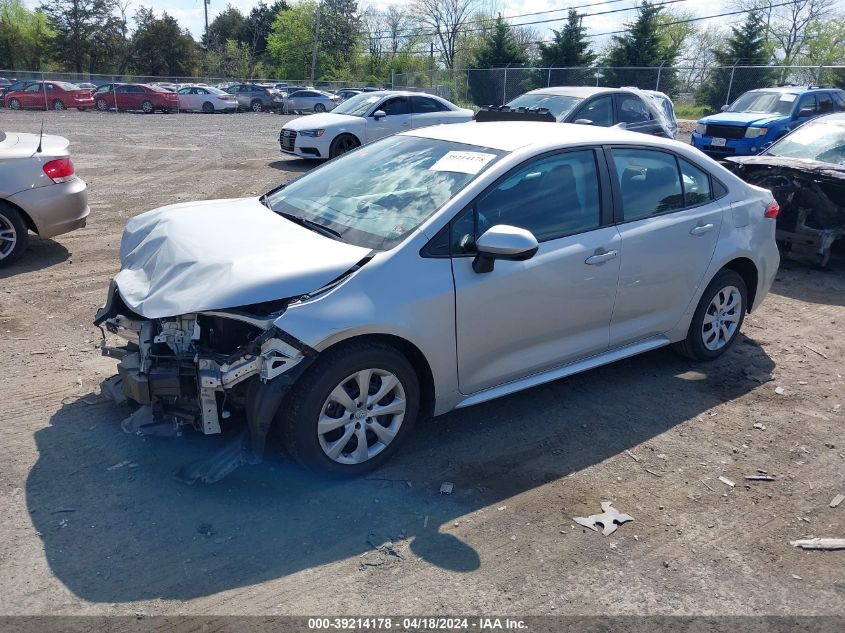 2021 Toyota Corolla Le VIN: 5YFEPMAE1MP216759 Lot: 39214178