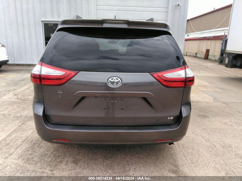 2018 Toyota Sienna Le 8 Passenger VIN: 5TDKZ3DC6JS926115 Lot: 39214235