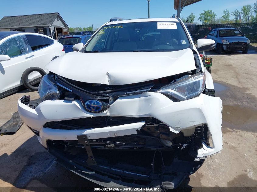 2017 Toyota Rav4 Hybrid Xle VIN: JTMRJREV5HD067128 Lot: 39214246