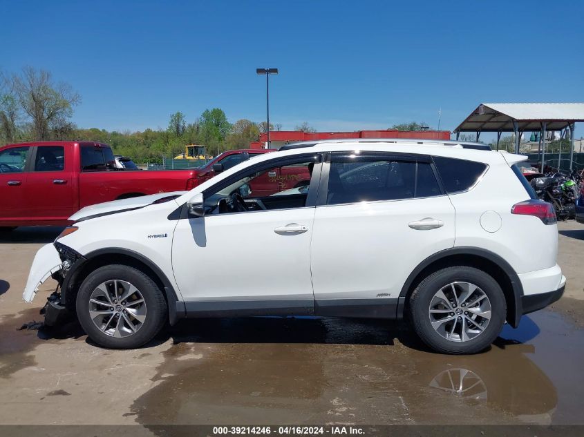 2017 Toyota Rav4 Hybrid Xle VIN: JTMRJREV5HD067128 Lot: 39214246