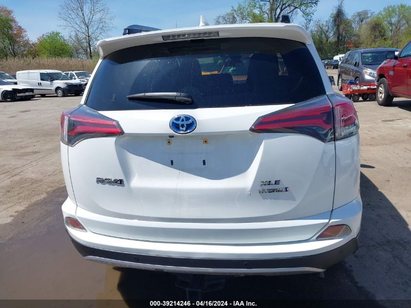 2017 Toyota Rav4 Hybrid Xle VIN: JTMRJREV5HD067128 Lot: 39214246