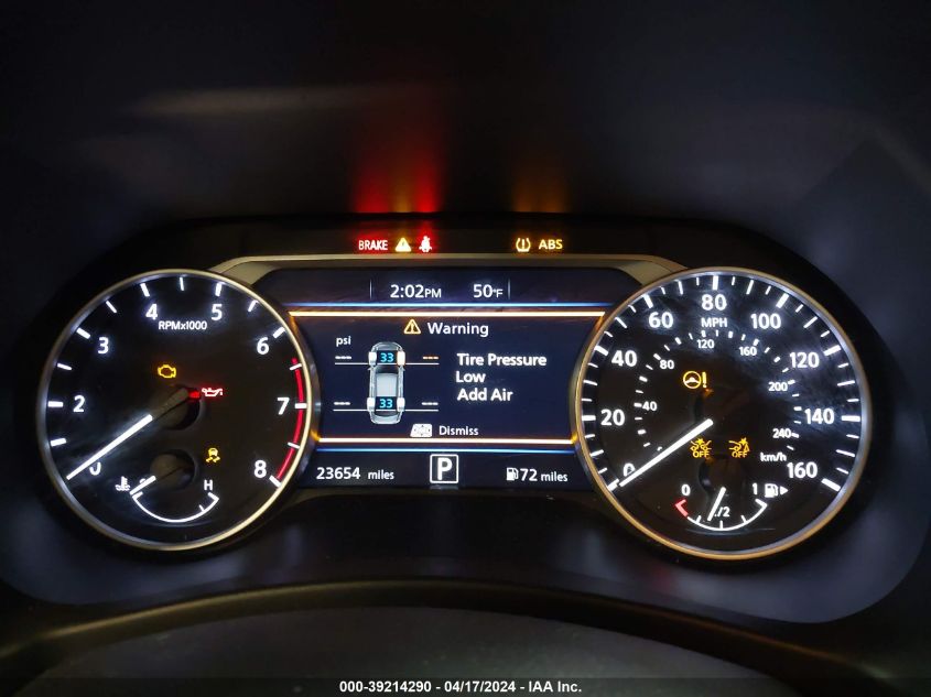 2022 Nissan Sentra Sv Xtronic Cvt VIN: 3N1AB8CV9NY237784 Lot: 39214290