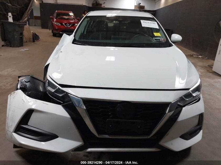 2022 Nissan Sentra Sv Xtronic Cvt VIN: 3N1AB8CV9NY237784 Lot: 39214290