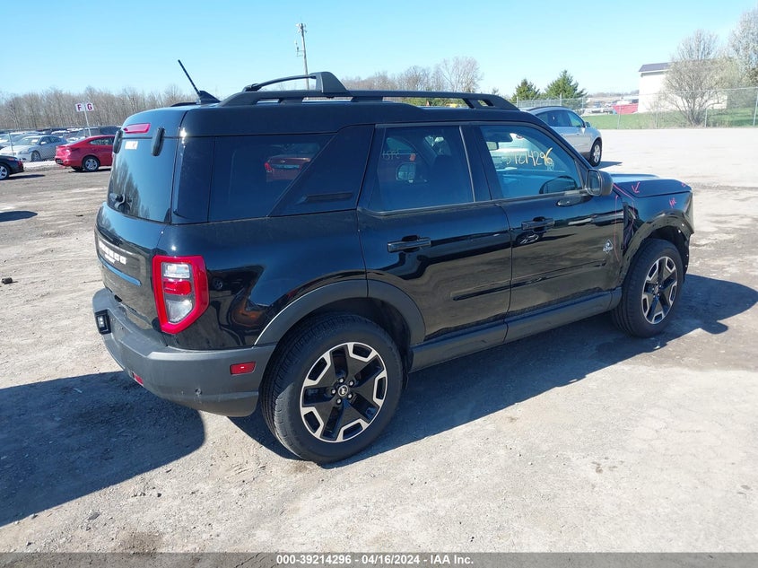 2022 Ford Bronco Sport Outer Banks VIN: 3FMCR9C65NRD55708 Lot: 39214296