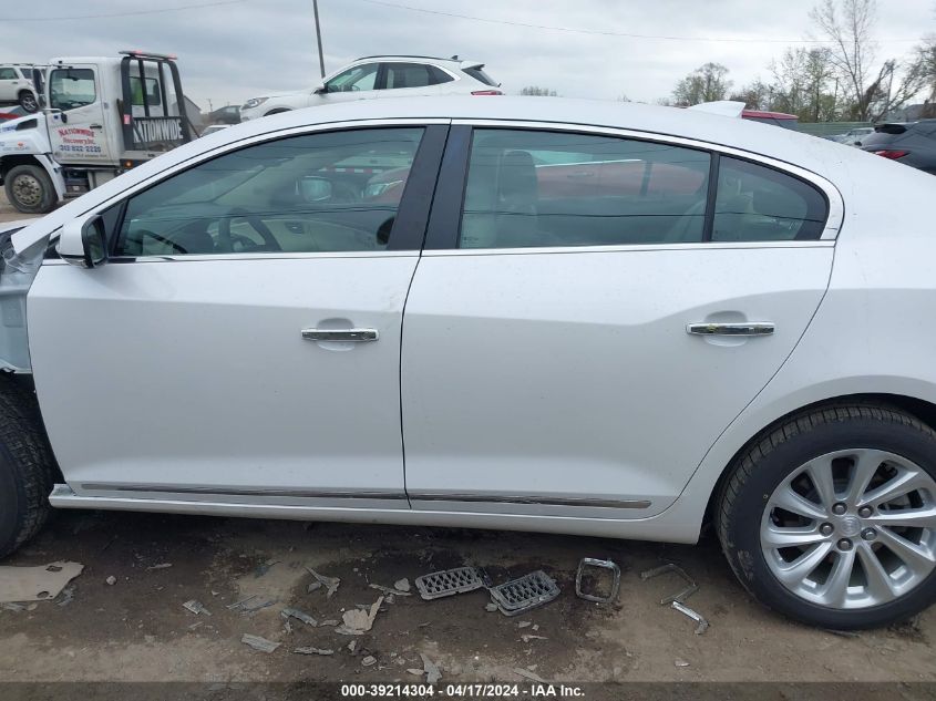 2016 Buick Lacrosse Premium I VIN: 1G4GD5G38GF128604 Lot: 39214304