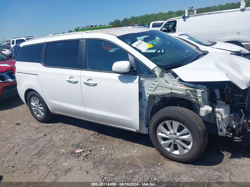 2017 Kia Sedona Lx VIN: KNDMB5C10H6281464 Lot: 39214309