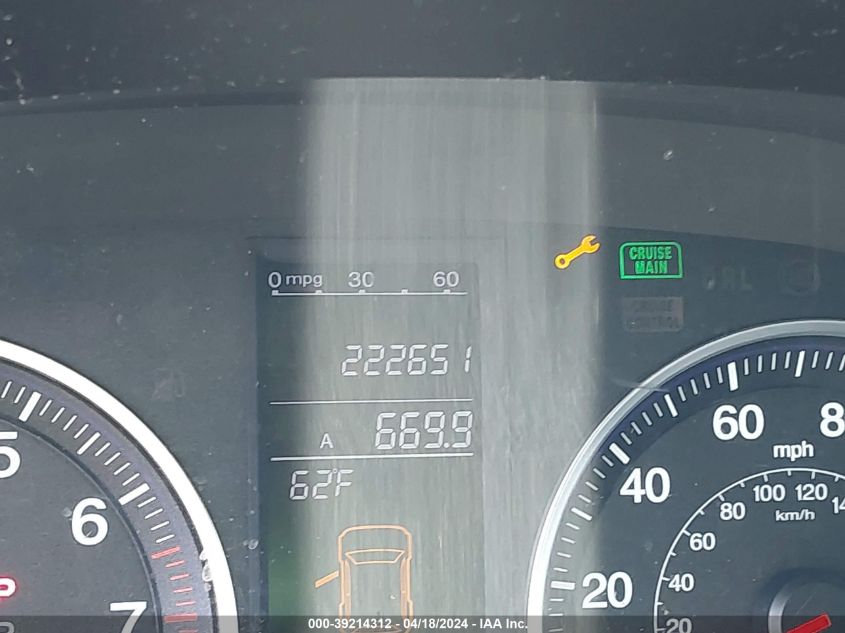 2008 Honda Cr-V Ex-L VIN: JHLRE48778C024195 Lot: 39240054