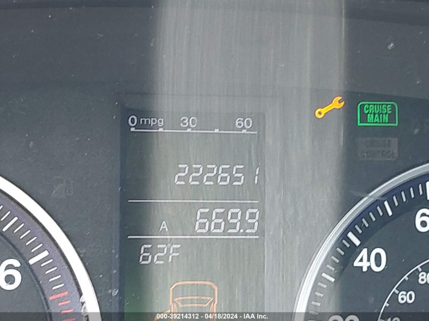 2008 Honda Cr-V Ex-L VIN: JHLRE48778C024195 Lot: 39240054