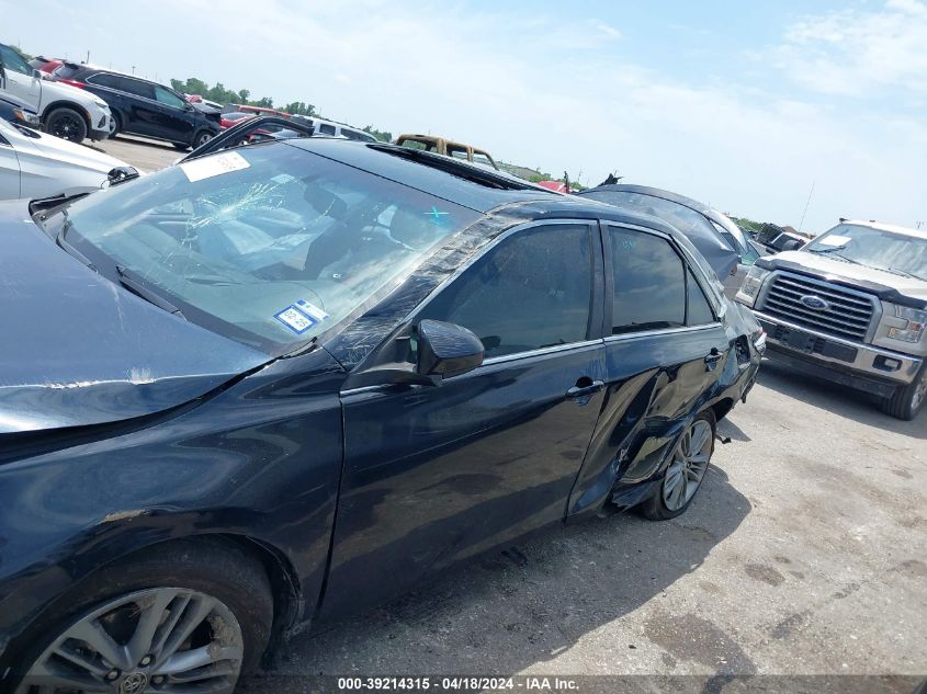 2016 Toyota Camry Se VIN: 4T1BF1FK4GU552377 Lot: 39241195