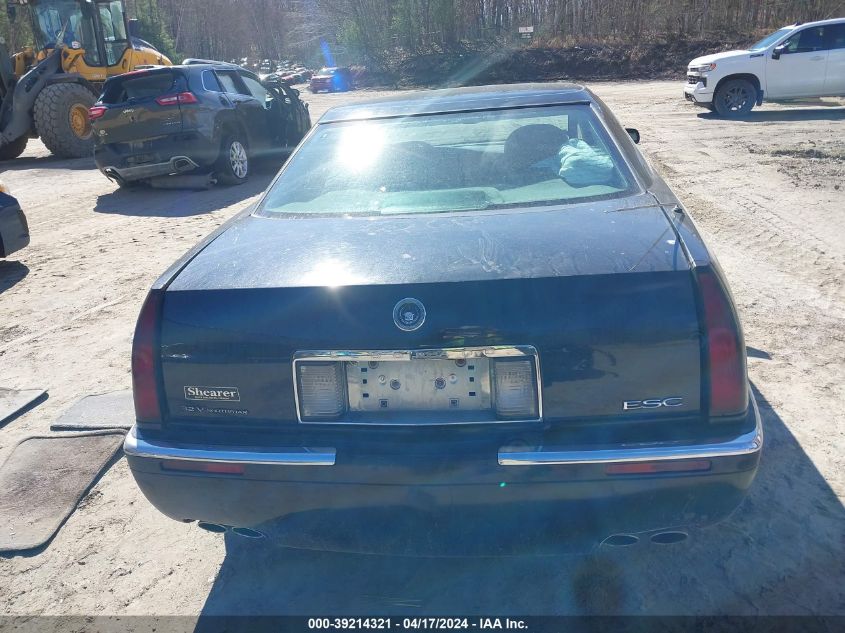 2001 Cadillac Eldorado Esc VIN: 1G6EL12Y01B107743 Lot: 39214321